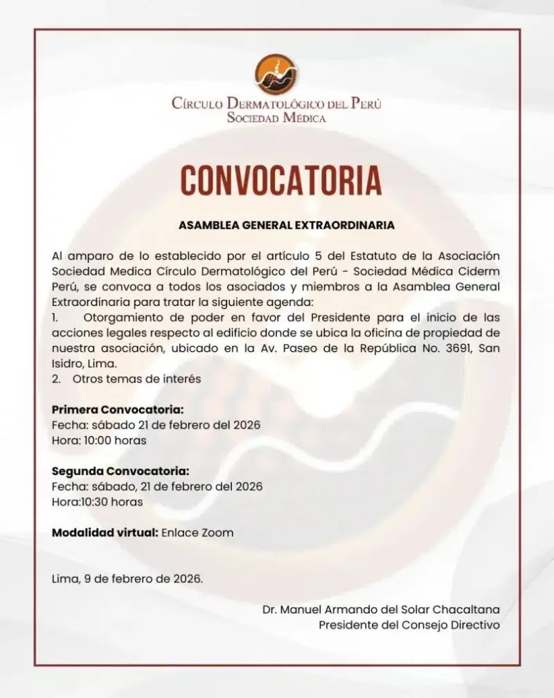 Asamblea General Extraordinaria #2
