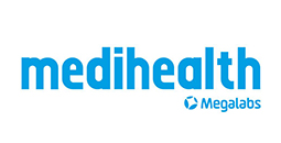 Logo Medihealth con Megalabs